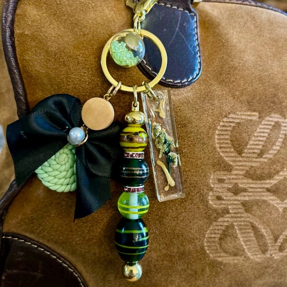 Keychain Charms | Resin & Glass Beaded Charm For Bags | Key Ring Gifts - Picture 9 of 17